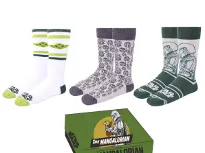Star Wars: The Mandalorian 3 Pack Chaussettes