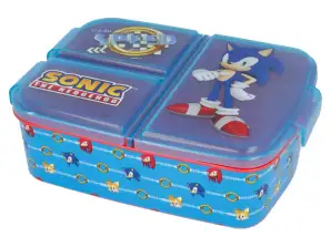 Sonic bread box with 3 compartments