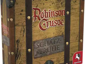 Juegos de Pegasus 51949G Robinson Crusoe Cofre del tesoro Juego de mesa