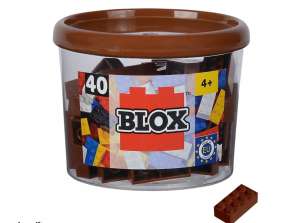 Androni Blox 40 marrom 8 tijolos em estanho