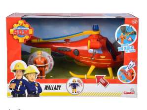 Sam Helicopter Wallaby con figura