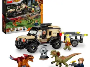 LEGO® 76951 Світ Юрського періоду Пірораптор і Ділофозавр Транспорт