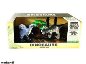 Playset dinossauro 2 peças