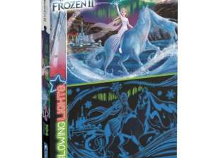 Clementoni 27548   104 Teile Puzzle   Glowing Lights   Disney Frozen 2 / Die Eiskönigin 2