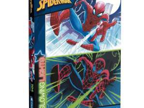 Clementoni 27555 104 Teile Puzzle Luces Brillantes Spiderman