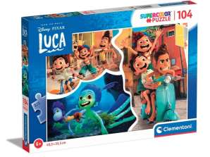 Klementoni 27568 104 Teile puzzle Supercolor Luca