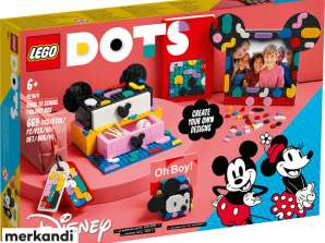 ® LEGO 41964 DOTS Mickey & Minnie Caja creativa de regreso a clases 669 piezas
