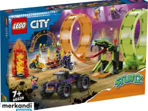 LEGO® 60339 City Stunt Show Double Looping 598 pezzi