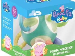 Peppa Domuz Diş Çıkarma Yüzük Topu Bebek Oyuncak