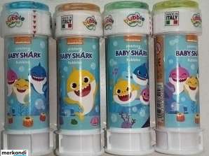 Baby Shark Seifenblasen 60 ml mit Kugelspiel einzeln