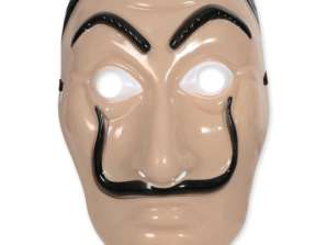 Mezza maschera Dali 1 pezzo Adulto