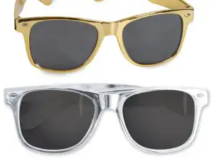 Óculos Ouro e Prata Adulto