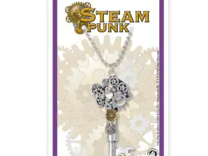 Necklace Steampunk Key 60 cm Adult