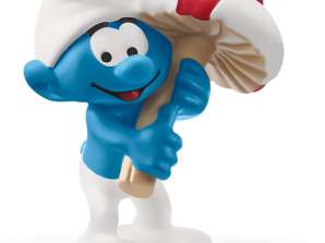 Schleich 20819 The Smurfs Character Smurf with Lucky Guy