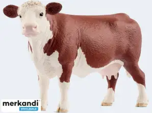 Schleich 13867 Farmársky svet Figúrka kravy Hereford
