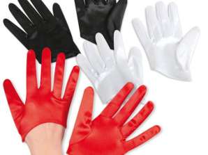 Demi-gants assortis couleurs 38 cm Adulte