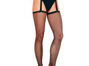 Hip holder with fishnet stockings Adult