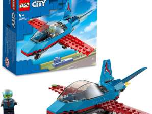 LEGO® City 60323 Lentokonelelu ja lentäjien minihahmolelusetti