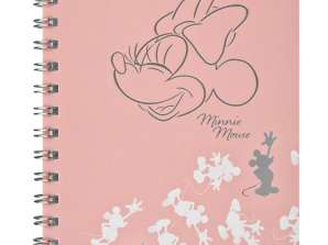 Minnie Mouse Spiral Notebook A5