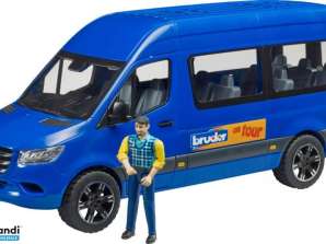 Bruder 02681   MB Sprinter Transfer mit Fahrer