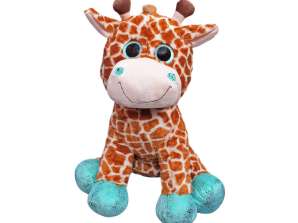 Girafe aux yeux scintillants peluche 80 cm