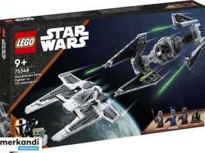 ® LEGO 75348 Star Wars Mandalorian Fang Fighter vs. TIE Interceptor™ 957 piese