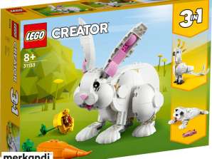 LEGO® 31133 Creator hvid kanin 258 elementer