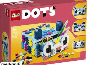 LEGO® 41805 DOTS gyvūnų kūrybos dėžutė su stalčiumi 643 dalys
