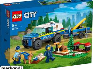 LEGO® 60369 pilsētas mobilā policijas suņu apmācība 197 gab.