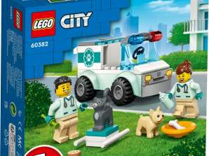 LEGO® 60382 miesto gyvūnų gelbėjimo sunkvežimis 58 dalys