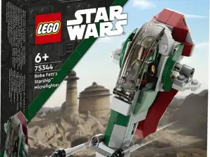 ® LEGO 75344 Star Wars Boba Fetts Hvězdná loď Mikrostíhačka 85 dílků