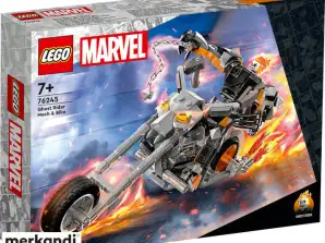 ® LEGO 76245 Marvel Super Heroes Ghost Rider cu robot și bicicletă 264 piese