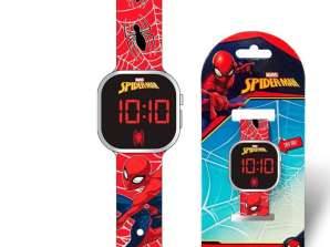Marvel Spiderman LED digitální náramkové hodinky