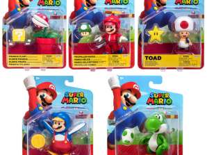Nintendo Super Mario Figuras Sortimento 5 pcs.