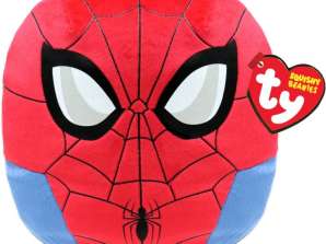 Ty 39352 Marvel Spiderman Squishy Beanie Peluche Coussin 35 cm
