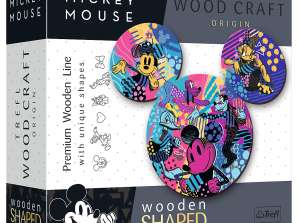 Disney Mickey Mouse Madeira Puzzle Forma Especial 500 5