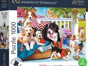 Preobremenitev srčkanosti: Dog Love UFT Puzzle 1000 kosov