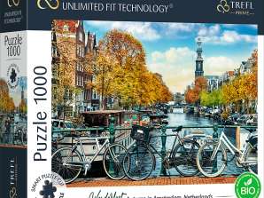 Wanderlust: Toamna în Amsterdam Olanda UFT Puzzle 1000 piese