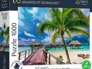 Wanderlust: Rajska plaža Bora Bora UFT Puzzle 1000 komada
