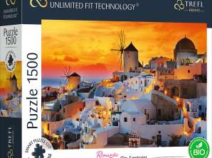 Romantični sončni zahod: Santorini UFT Puzzle 1500 kosov