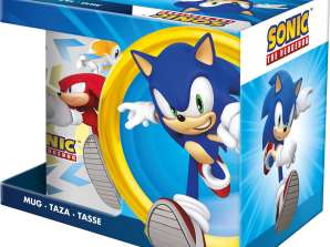 Sonic The Hedgehog kerámia bögre