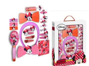 Sada vlasových doplnkov Minnie Mouse 34 kusov
