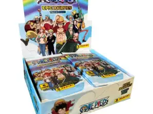 Panini One Piece Коллекционные карточки Эпическое путешествие Бустер Дисплей 24 Бустер