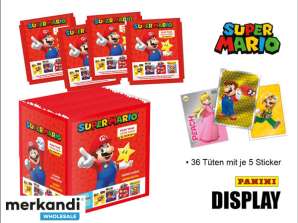 Panini Super Mario Sticker 2023 Tempo di gioco – DISPLAY