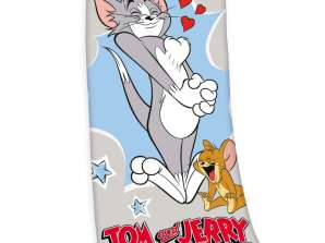 Tom & Jerry welurowy szalik 70x140cm