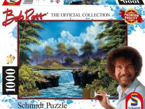 Vízesés a Glade Puzzle-ben 1000 darab Bob Ross