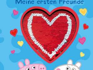Peppa Pig: Meine ersten Freunde   Freundebuch mit Wendepailletten