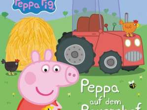 Świnka Peppa: Peppa na farmie Moja książka z klapami zwierząt tekturowa książka z obrazkami