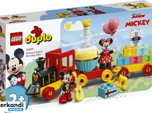 LEGO® 10941 DUPLO® Mikijs un Minnijas dzimšanas dienas vilciens 22 detaļas