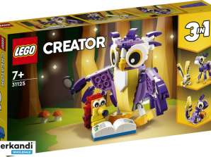 LEGO® 31125 Creator 3 в 1 Набор лесных мифических существ 175 штук